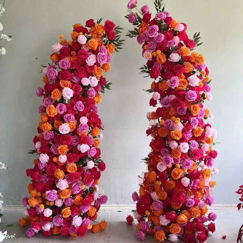 High-End Modern Artificial By Horn Shape By Breathing F Arch Party Event Decoration