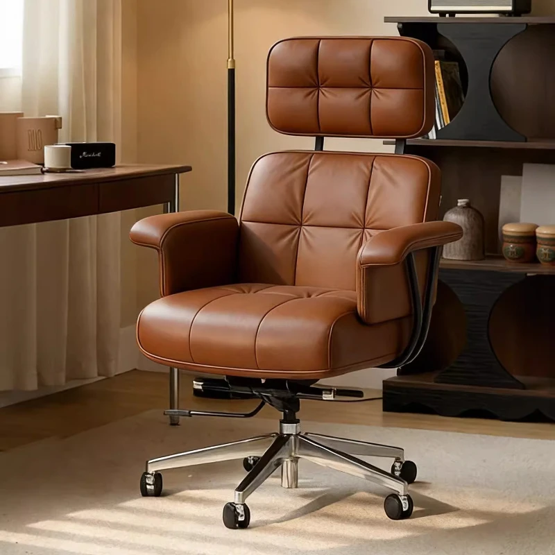 

Swivel Ergonomic Office Chair Designer Nordic Comfortable Backrest Office Chair Relaxing Wheels Silla Oficina Home Furniture