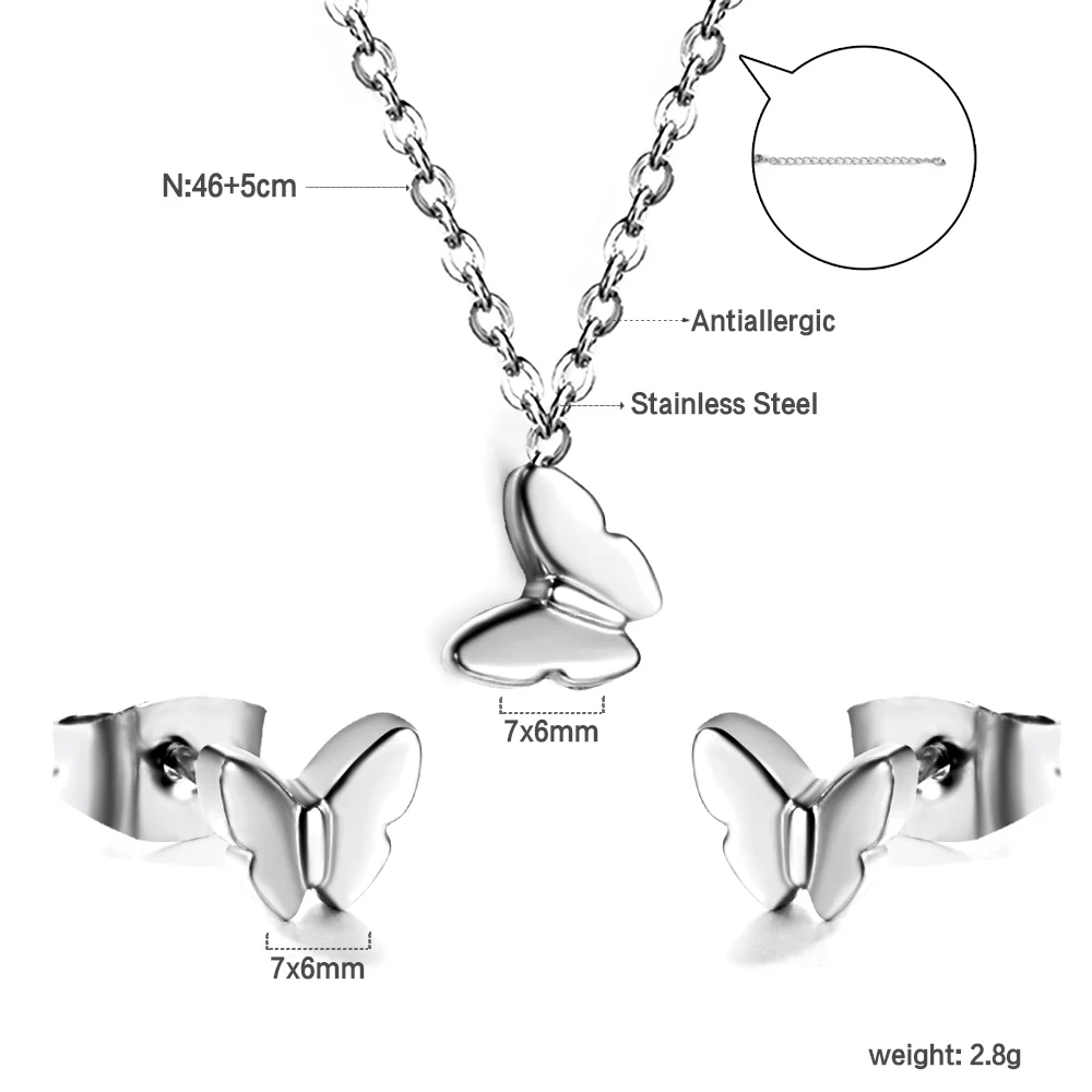 Women's Circular Shell Necklace & Earring Set, Wedding Party