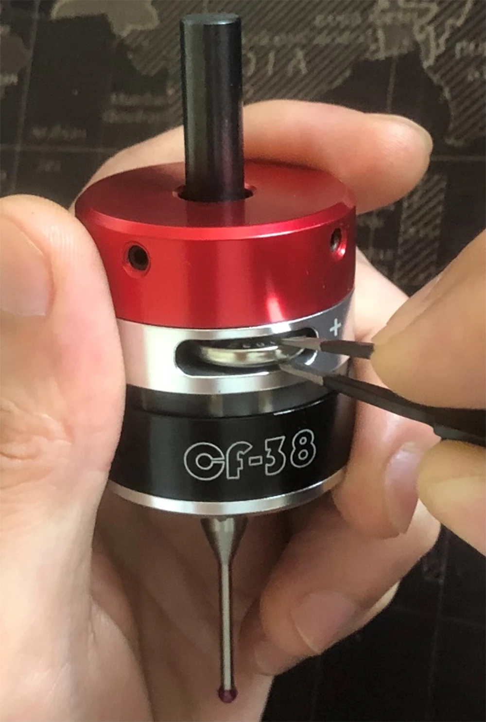 Imagem -04 - Gatilho Edge Finder Fresadora Cnc Três-coordenada Precisão Sonda Centragem Haste Ferramenta de Ajuste Instrumento 3d
