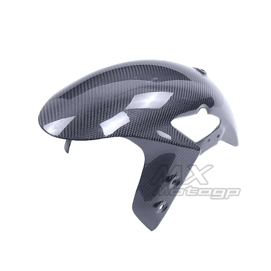 YZF R7 2024 دراجة نارية ألياف الكربون الجبهة الحاجز عجلة الحاضنة قطعة من نسيج المفسد هدية لياماها YZF R7 YZF-R7 2022 2023 #4