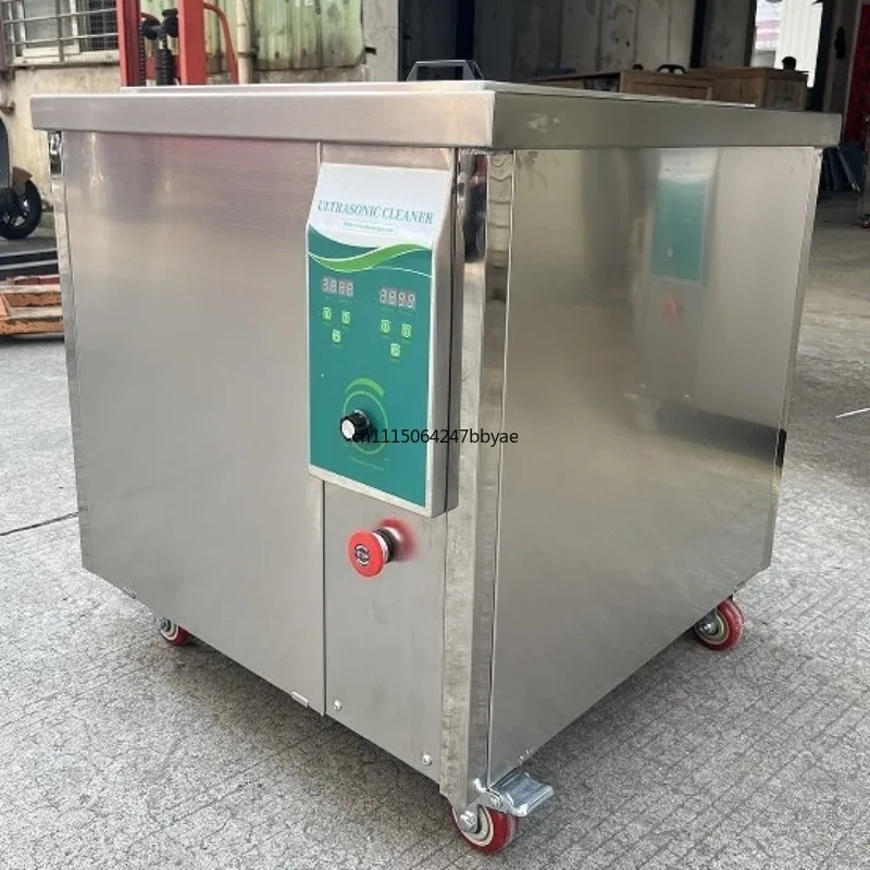 Industrial Single-Tank Ultrasonic Cleaner High Efficiency Washing Equipment for Degreasing Rust and Oxide Removal Factory Supply