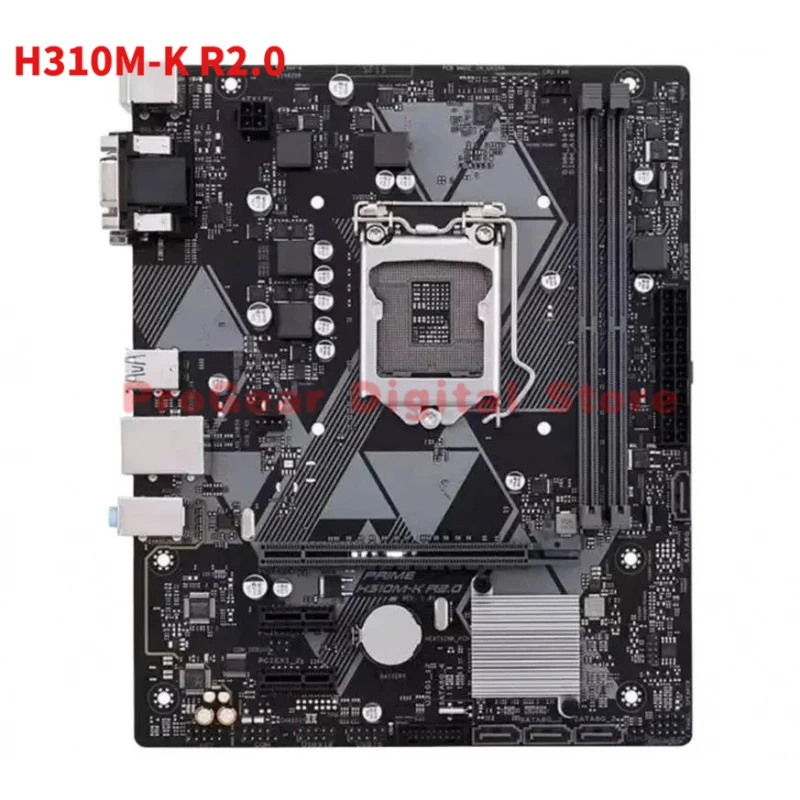 

Подходит для материнских плат ASUS H310M-F R2.0 / H310M-K R2.0 / H310M-E R2.0 / H310M-D LGA 1151 DDR4 mATX