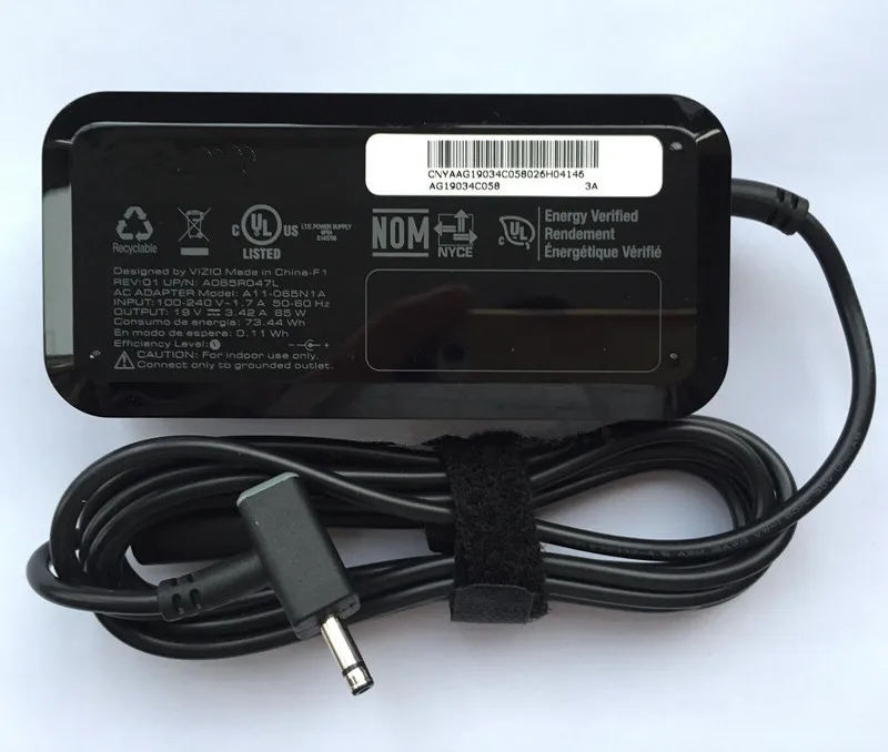 Original 65W 19V 3.42A AC/DC Adapter Charger for Vizio CT15-A5 CN15 CT14 CT15 Tablet AA065R047L Power Supply A11-065N1A