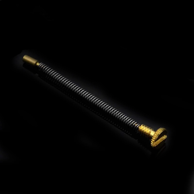 10pcs Metal Spring Screw For Zippo Gas Lighter Universal Replacement Inner Insert Case Part DIY Repair Accessory Size 50*2.5mm