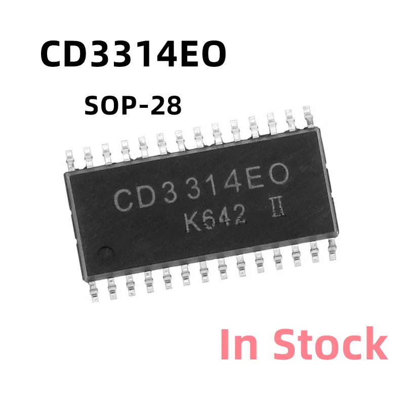 10PCS/LOT CD3314EO CD3314E0 SOP-28 Audio chip In Stock