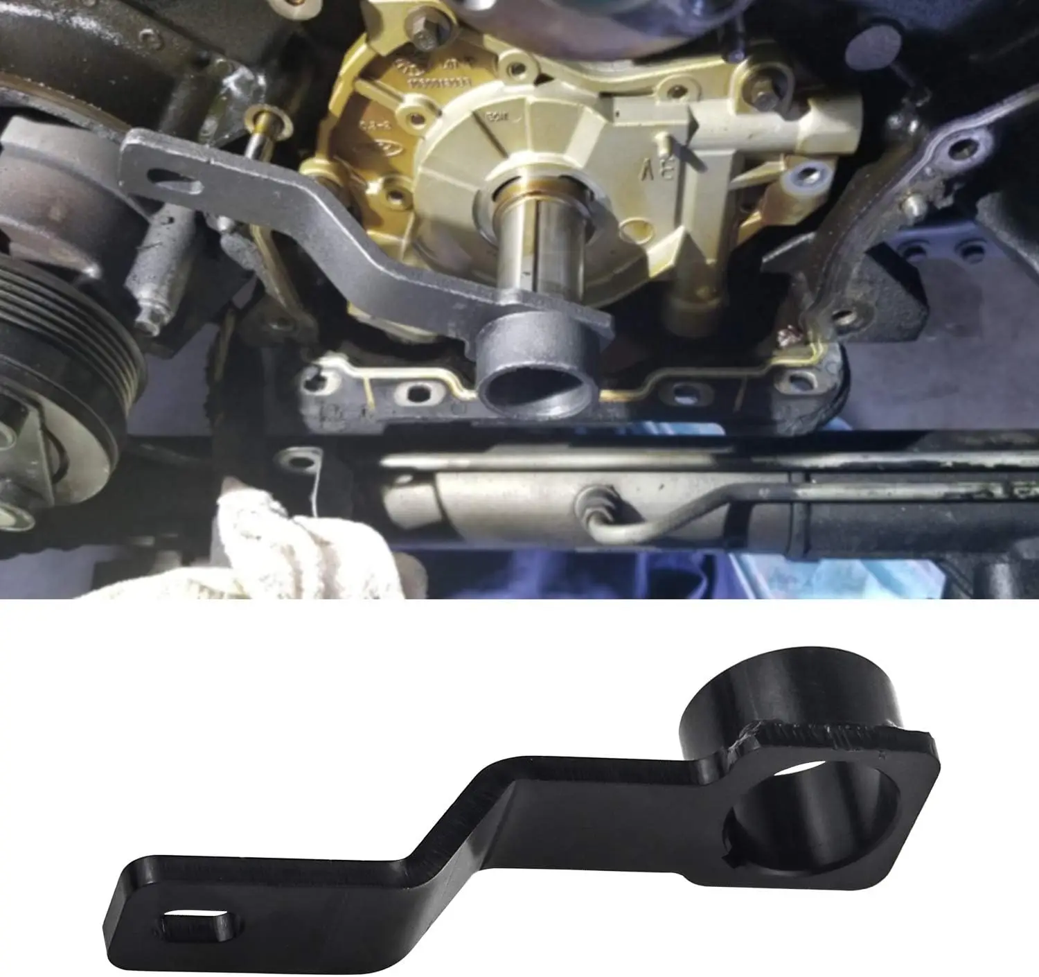For Ford 4.6L/5.4L 3V Engine Cam Phaser Holding Tool & Crankshaft Positioning Wrench Holder & Timing Chain Locking Wedge Tool