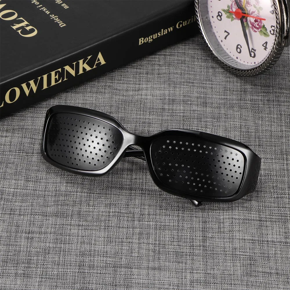 Anti-Fatigue Pinhole Glasses Pinhole Sunglasses Eye Exercise Eyesight Improve Natural Healing Vision Care Eyeglass Eyesight Care