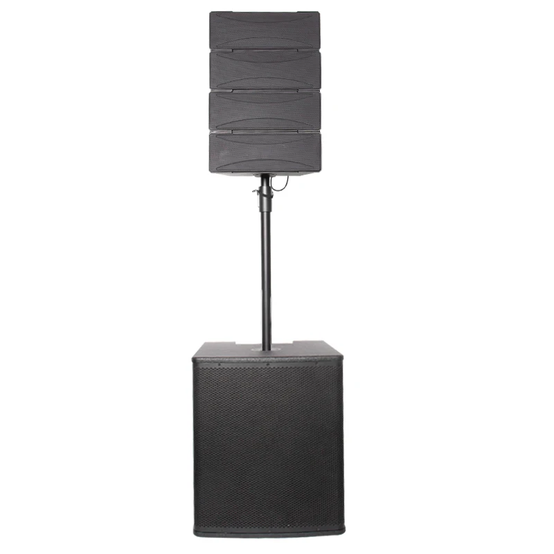 Portable 1400W Line Array Sound System Professional Loudspeaker With DSP Bluetooth For Concerts & Conferences