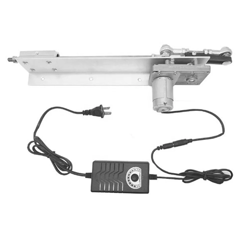 DC 12V/24V Reciprocating Linear Motor + Speed Control Power Supply Reduction Motor DC Linearly Motor Telescopic Linear A.ctuator