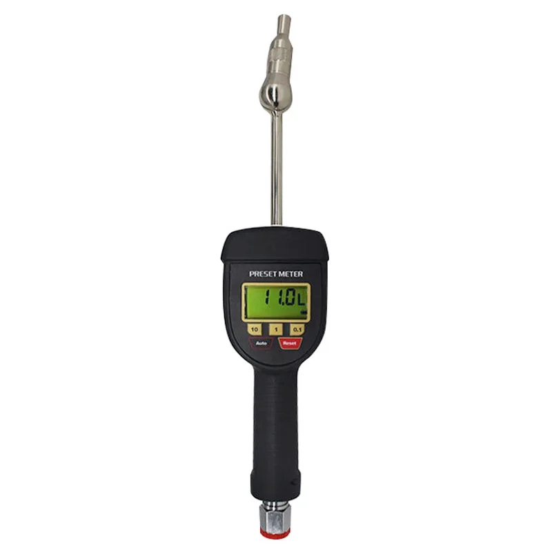 1/2 inch automatic electric digital battery powered quantitative preset grease gun nozzle