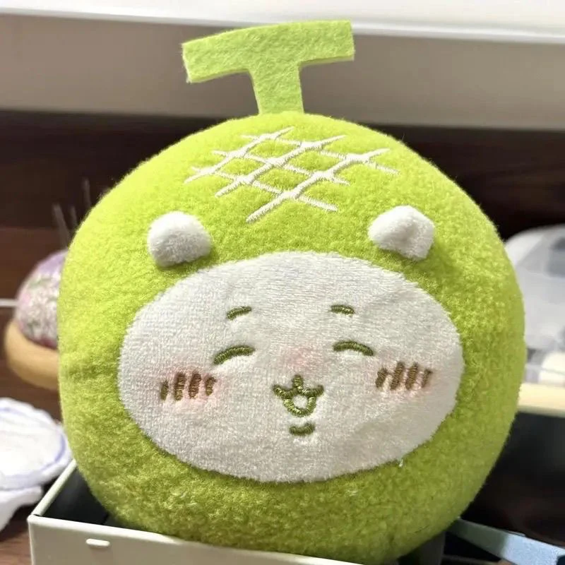 Hami melon serieshiware plushies adorável chiikawa travesseiro estilo japonês recheado anime kawaii plushies usagi boneca presente de natal