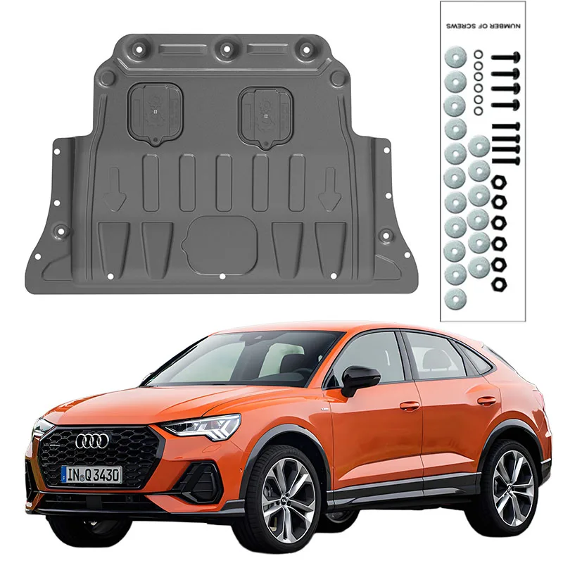 

Higher Quality Alloy Under Engine Guard Mudguard Board Splash Shield Mud Fender Plate Panel For Audi Q3 2019-2021 1.4T 2.0T