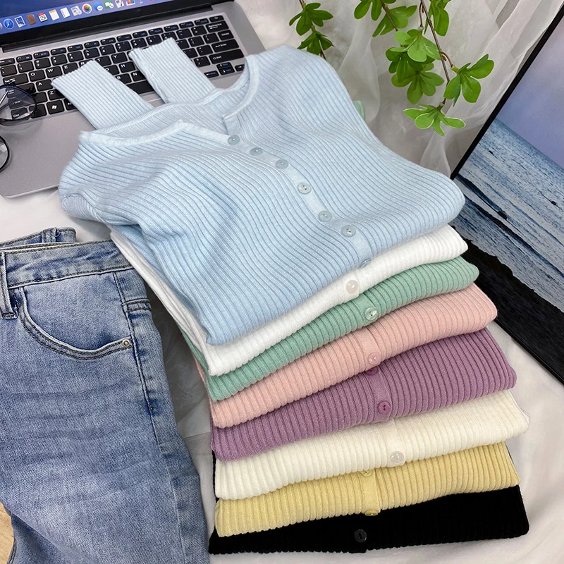 Thumbnail 4 - #10 Trending Button Front Cardigans Right Now