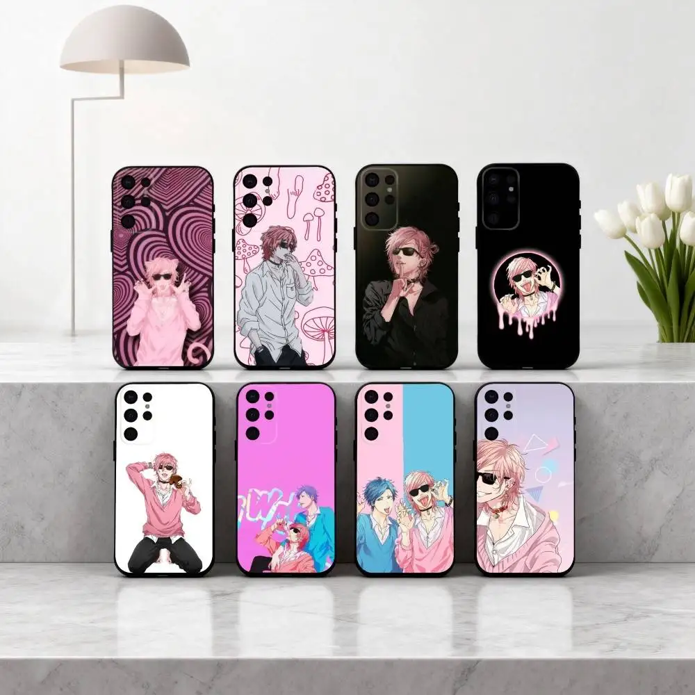 

A-Ayato Yuri-S Y-Yarichin C-Club Phone Case For Samsung S25,S24,S21,S22,S23,S30,Ultra,S20,Plus,Others Soft Black Case