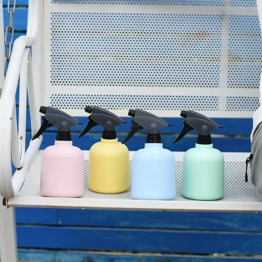 Leakproof Hand Pressure Sprayer Hand Operated 600ml Watering Can Plastic Thickened Bottle Bottom Plant Mister Garden Use