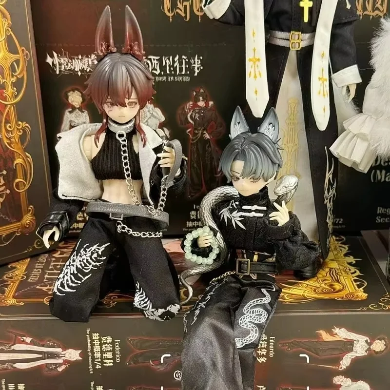 

Anime Heartbeat Moment Memories Of Sicily Series 1/8 Bjd Blind Box Doll Model Action Figure Mystery Box Caixa Caja Dolls Gift