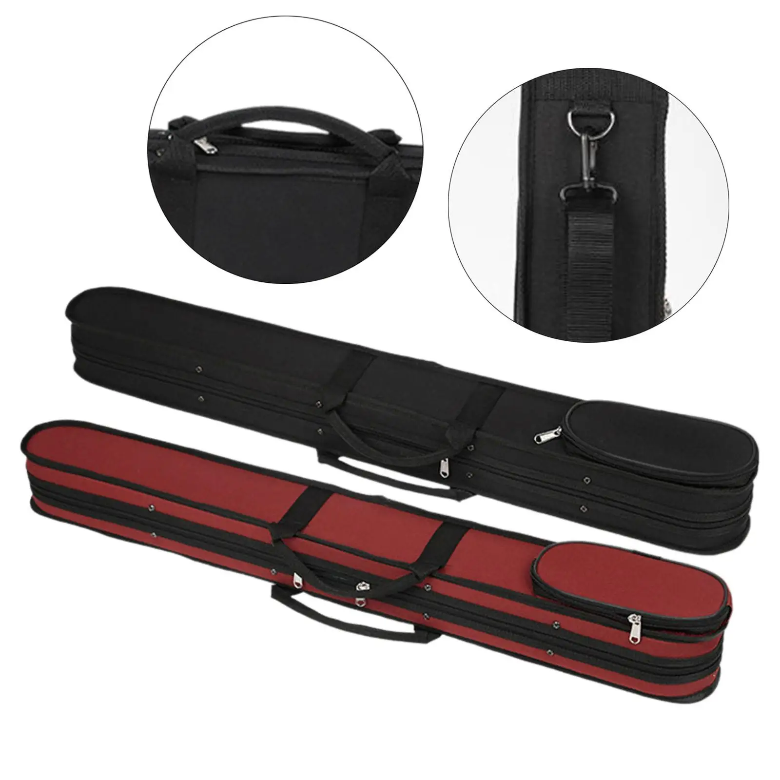 Upright Double Bass Bow Case Bow Bag for Stage Performance Camping Concert