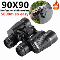 Binoculares Profesionales HD Portátiles con Oculares 90X90, Binoculares de Largo Alcance para Caza, Campismo y Viajes al Aire Libre, Óptica BAK4