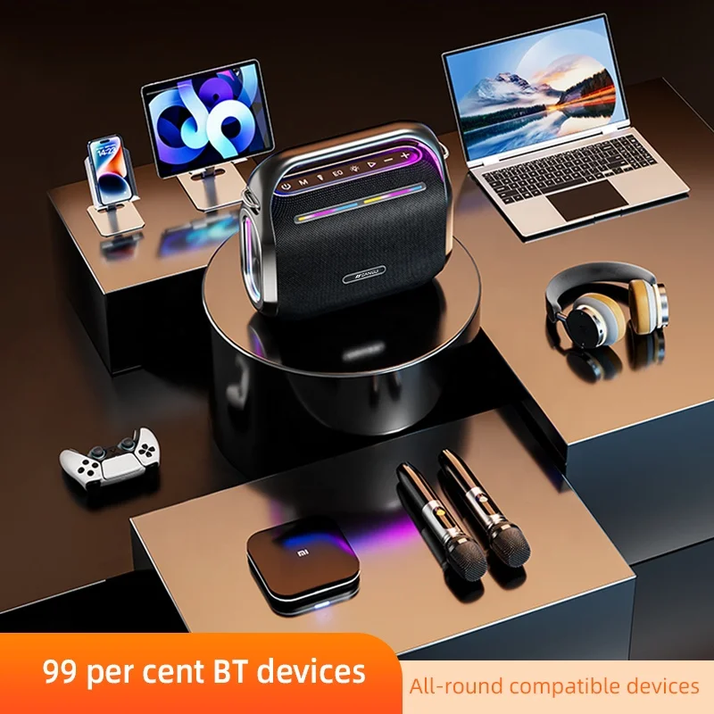 Altoparlante Blue Tooth SANSUI D99 Altoparlante portatile wireless Blue Tooth 5.0 Bassi potenti e luci colorate