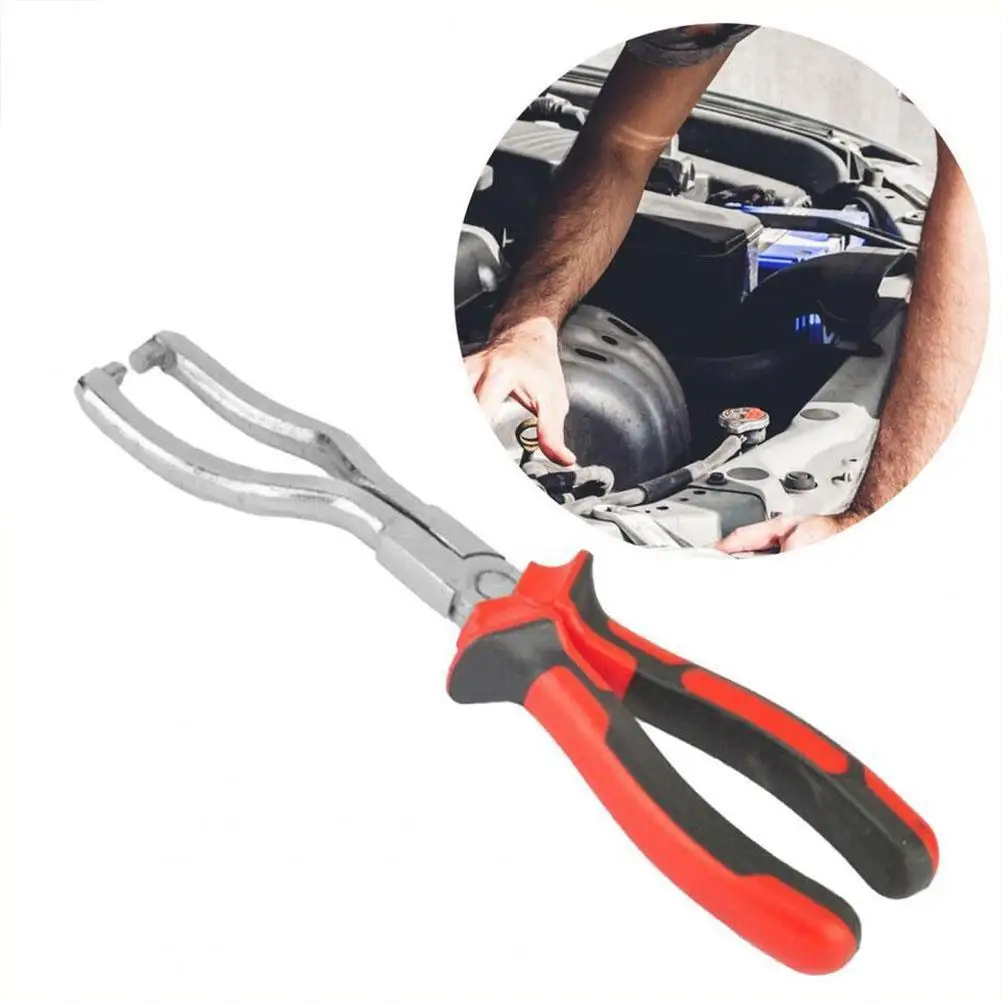 Automotive Fuel Line Pliers Repair Tools Calliper Vise Collar Motorcycle Accessories Clamp Repairing Automotive Pipe Auto C A9o8