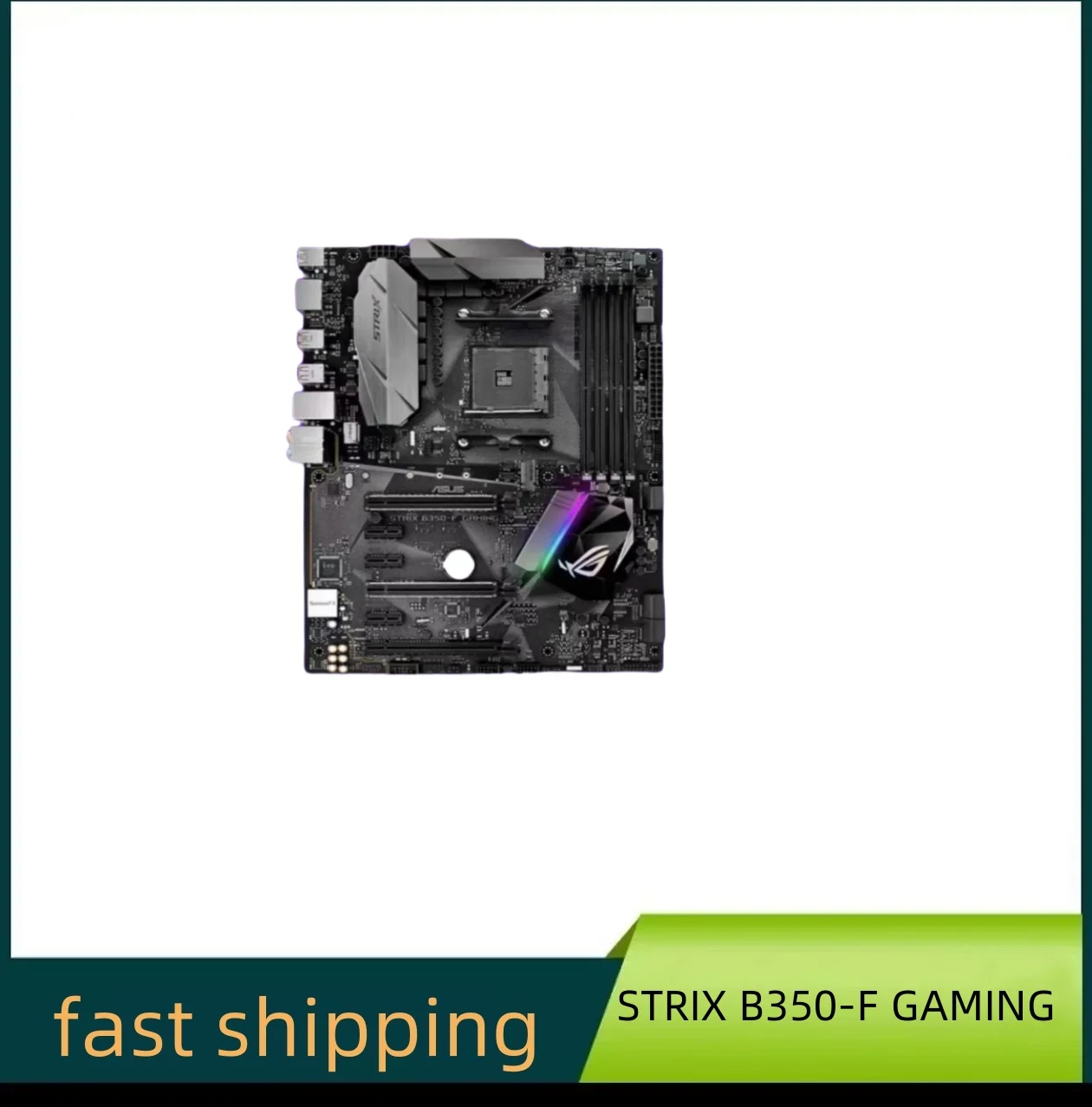 ASUS STRIX B350-F GAMING Motherboard Support Ryzen 5 5500 5600G R7 5700X 5800X3D R9 5900 5950X CPU DDR4 3200MHz NVME M.2 USB 3.1