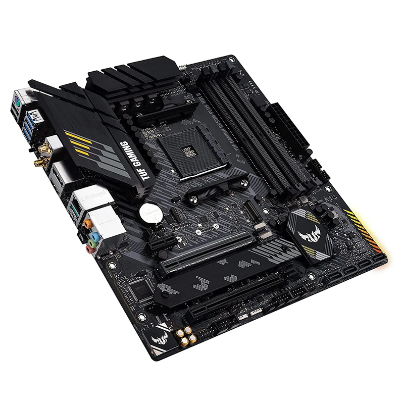 For AMD TUF GAMING B550M-PLUS WIFI motherboard Used original Socket AM4 B550 DDR4 128GB M.2 NVME USB3.0 SATA3 Desktop Mainboard