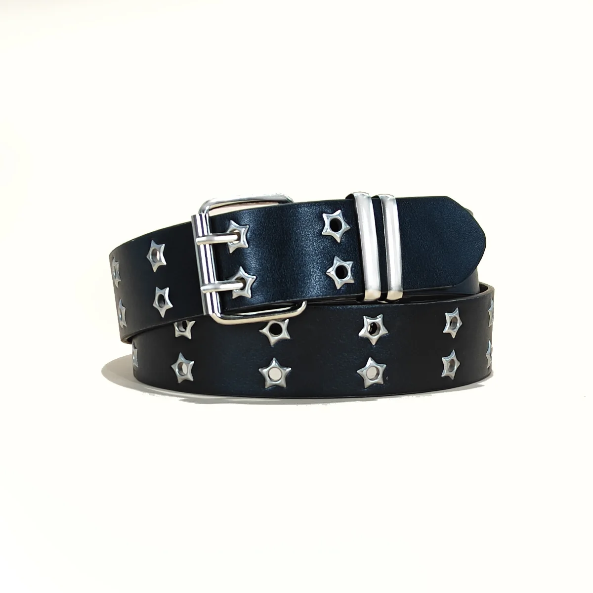 Women Hollow Out Punk Style Fashion Belt With Star Hollow 