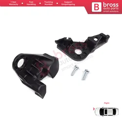 BHL5 Headlight Housing Repair Mount Holder Bracket Tab Clips Kit Right Side for Citroen C4 MK1 LC; Coupe THE 2004–2010 621284