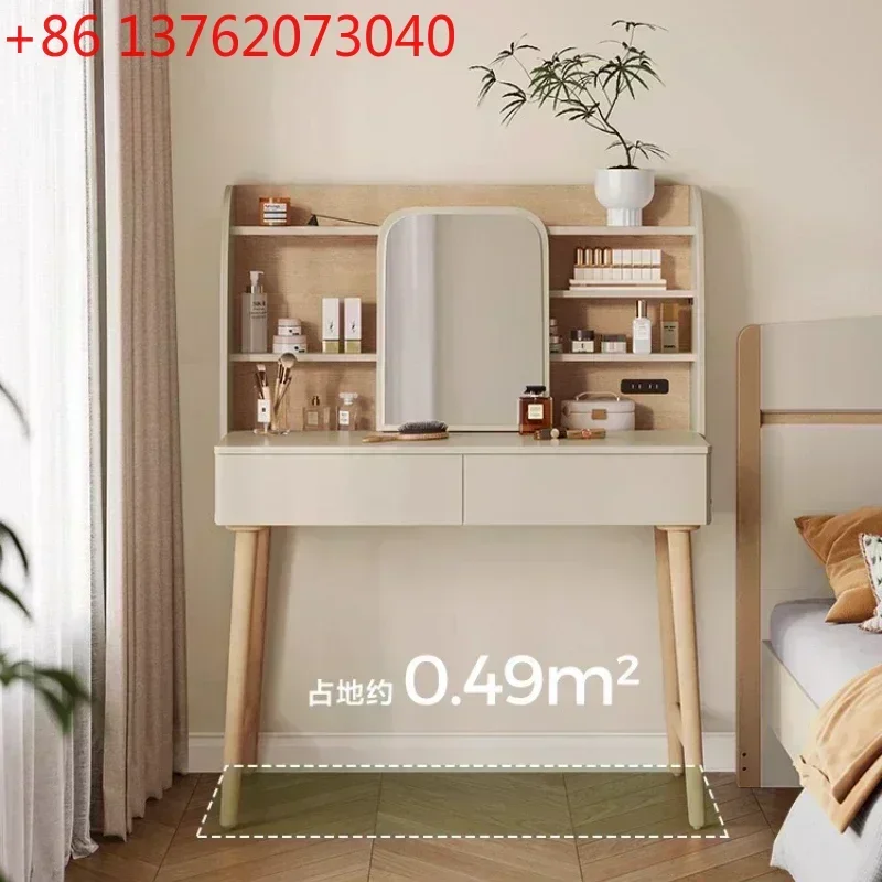 Storage Locker Vanity Dressing Table Dressers Desk Luxury Small Dresser Makeup Mirror Storage Cabinet Bedroom Makeup Vanities