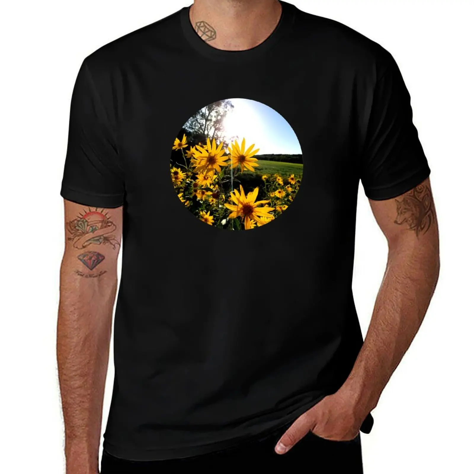 

Daisies and Sunshine T-Shirt man t shirt cotton man t shirt luxury T-Shirt