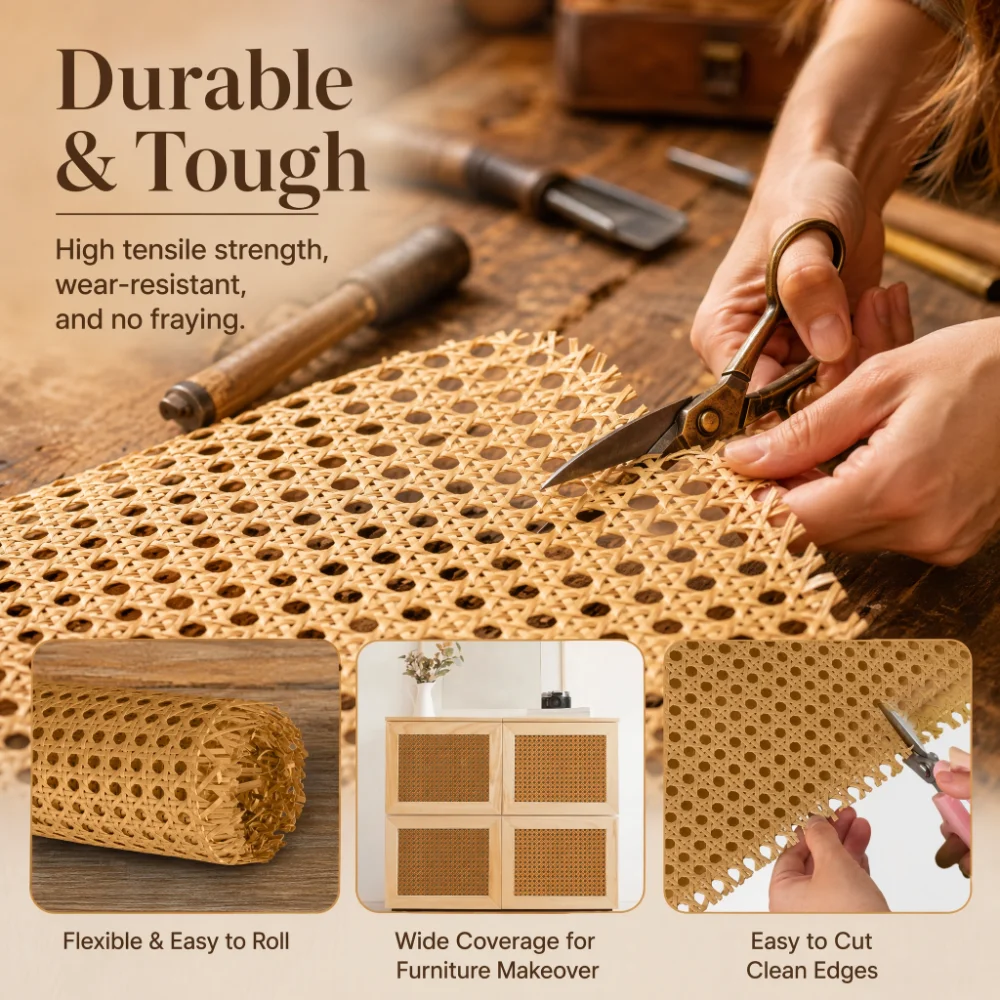 Outdoor Furniture Material - لفائف منسوجات الراتان البلاستيكية بعرض 40-50