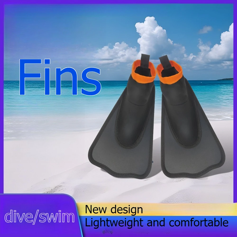

Fins are light and comfortable, do not grind your feet, and professional instructors recommend swimming, diving, fins.