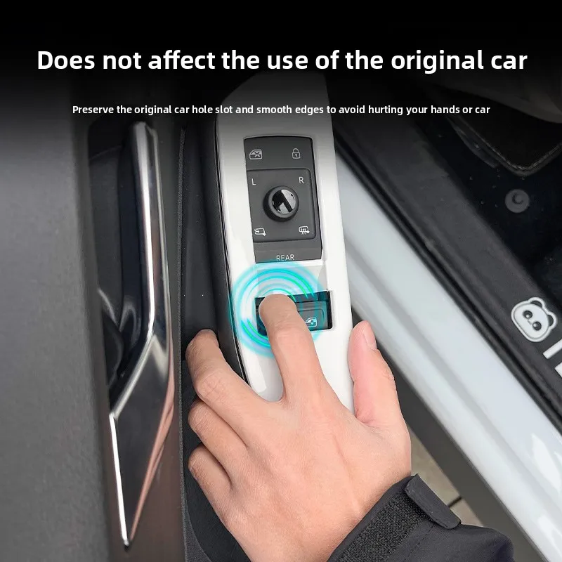 Car Door Window Lift Panel Door Armrest Panel Protective Modification Interior for Volkswagen ID.3 ID.4X CROZZ