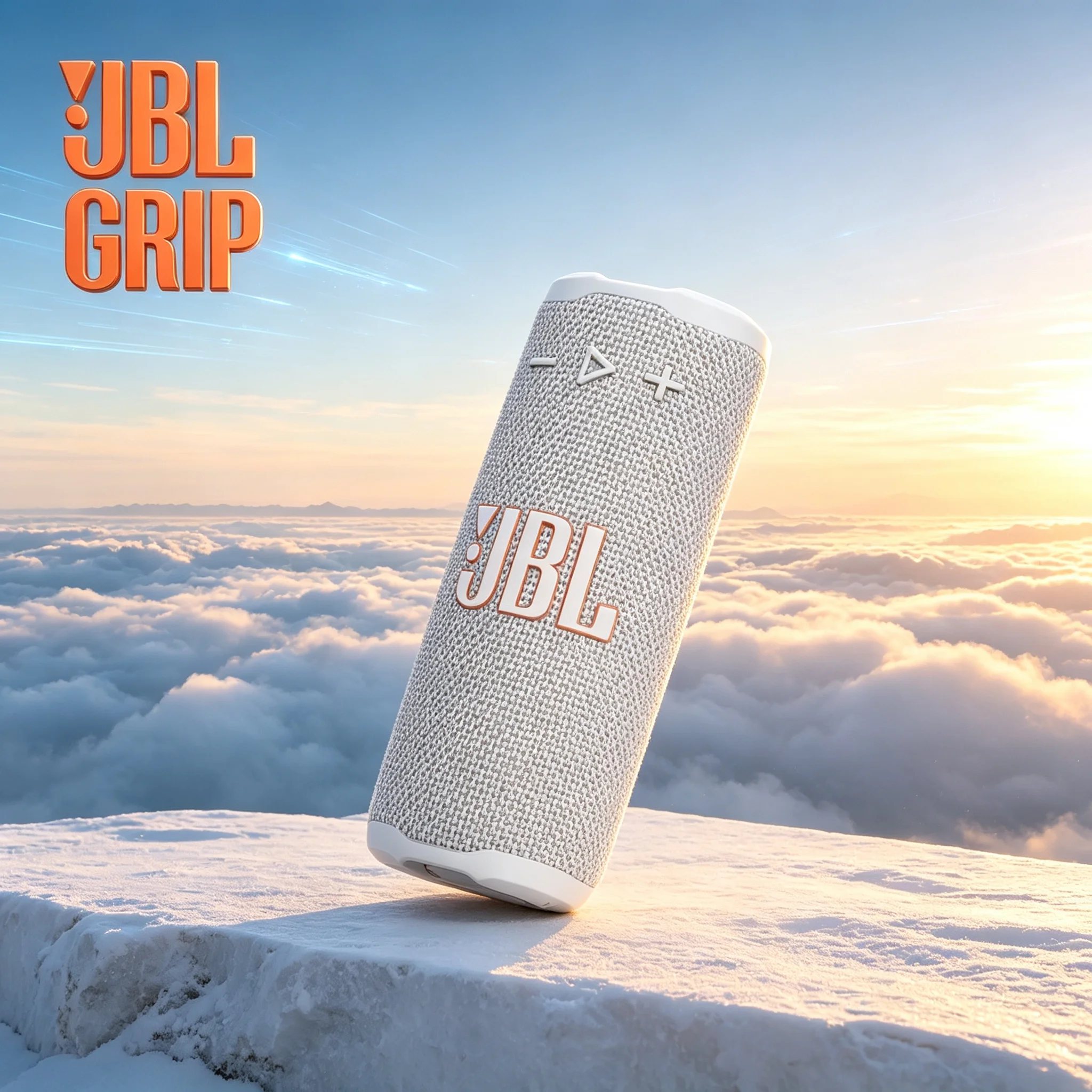 JBL GRIP Bluetooth Speaker, Rugged Anti-drop Shell, IP68 Protection, Up To 14H Playtime, Lightweight For Cycling Travel
