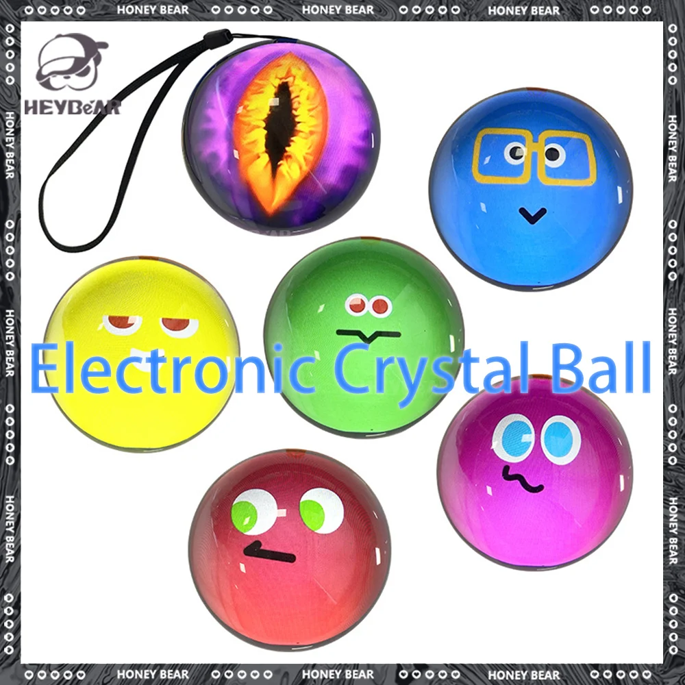 

Original 2.7inches 4gb Videos Player Memory Glass Ball Magic Crystal Ball Lamp Spherical Pixel Display Special Anniversary Gifts