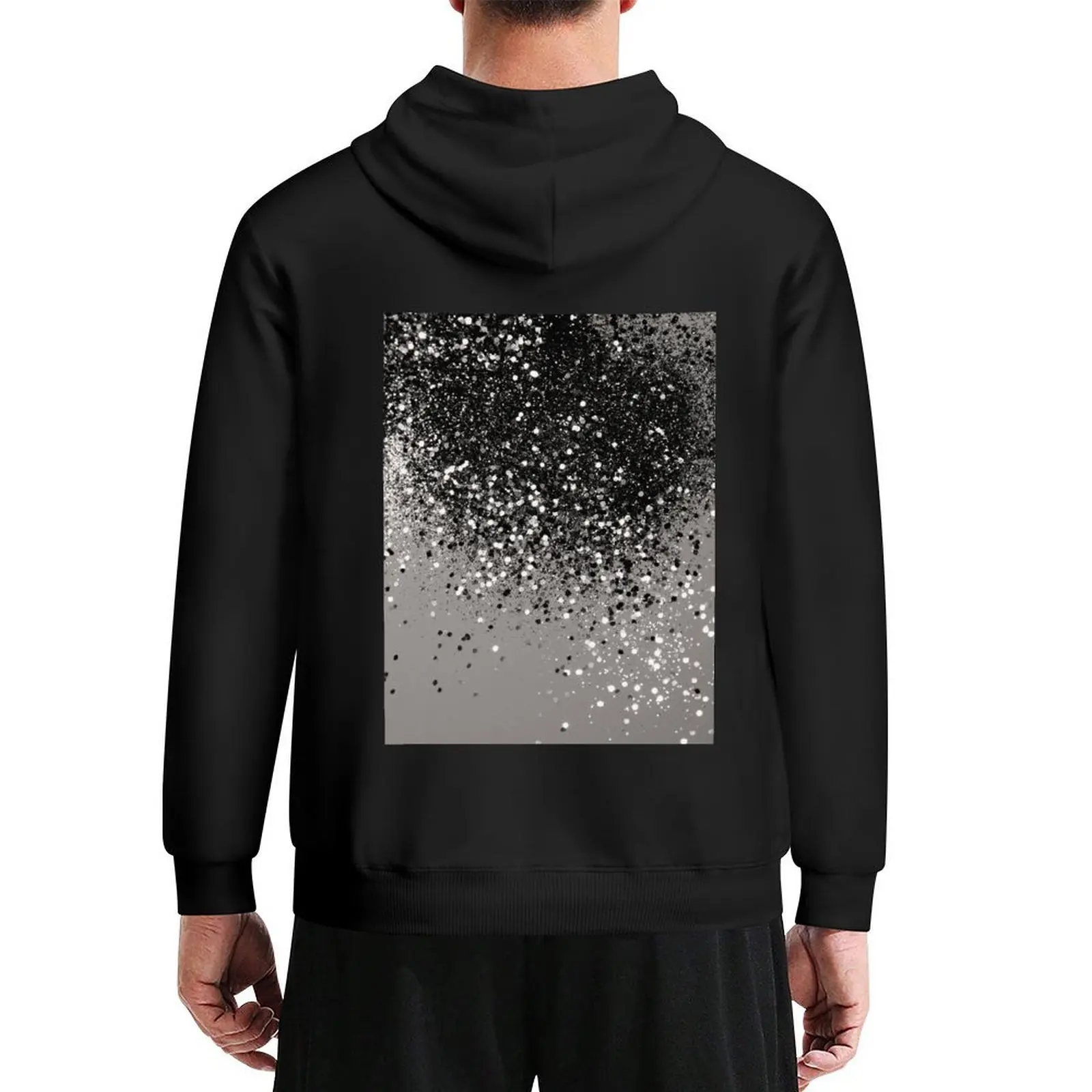 

Silver Gray Glitter #1 (Faux Glitter) #shiny #decor #art Hoodie anime clothes clothes for men japanese hoodie