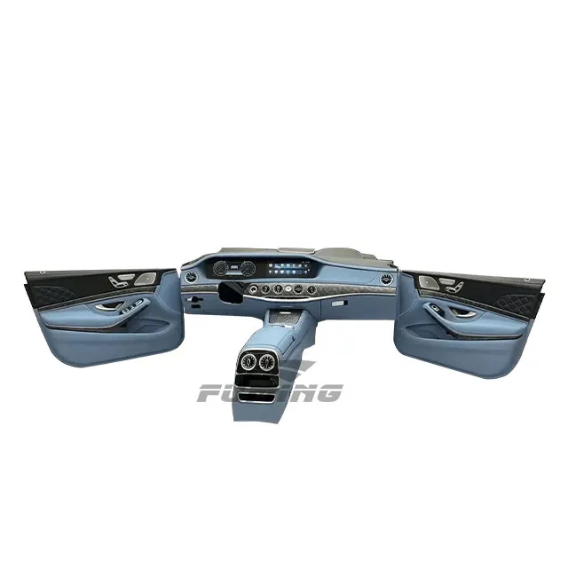 

S-Class W221 to W222 Interior Seat Center Console Dual Screen Door Panel Interior to 20 Interior