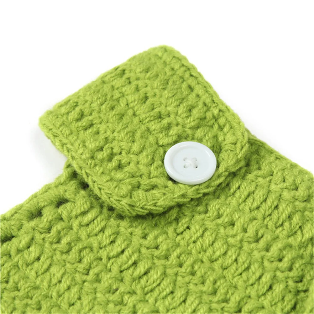 

Baby Photography Props Newborn Baby Photo Outfits Knitted Hat Pants Infant Costume Photo Suit Newborn Photography Props