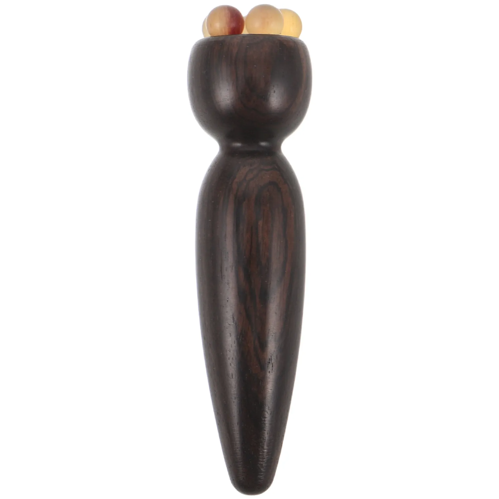 

Wooden Sandalwood Eye Massage Stick Portable Beauty Instrument Rechargeable Eye Care Device Puffiness Reducer Skin Lifting Face