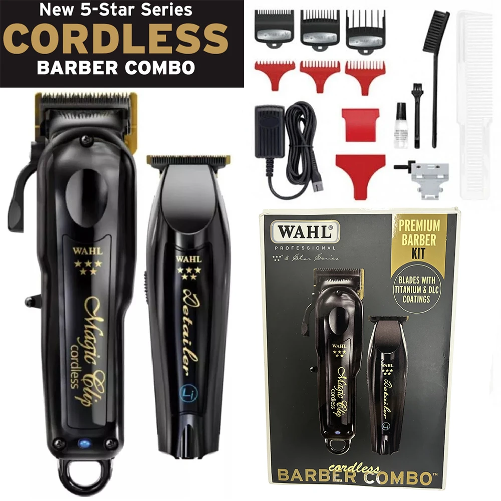 Wahl Professional 5 Star Magic Clip Legend Cordless Hair Clipper&Hair Trimmer&Vanish Shaver Haircut Kit For Barbers and Stylists