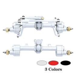 Metalowa przednia i tylna oś portalowa CNC do ulepszonej części 1/24 SCX24 90081 C10 AXl00002
