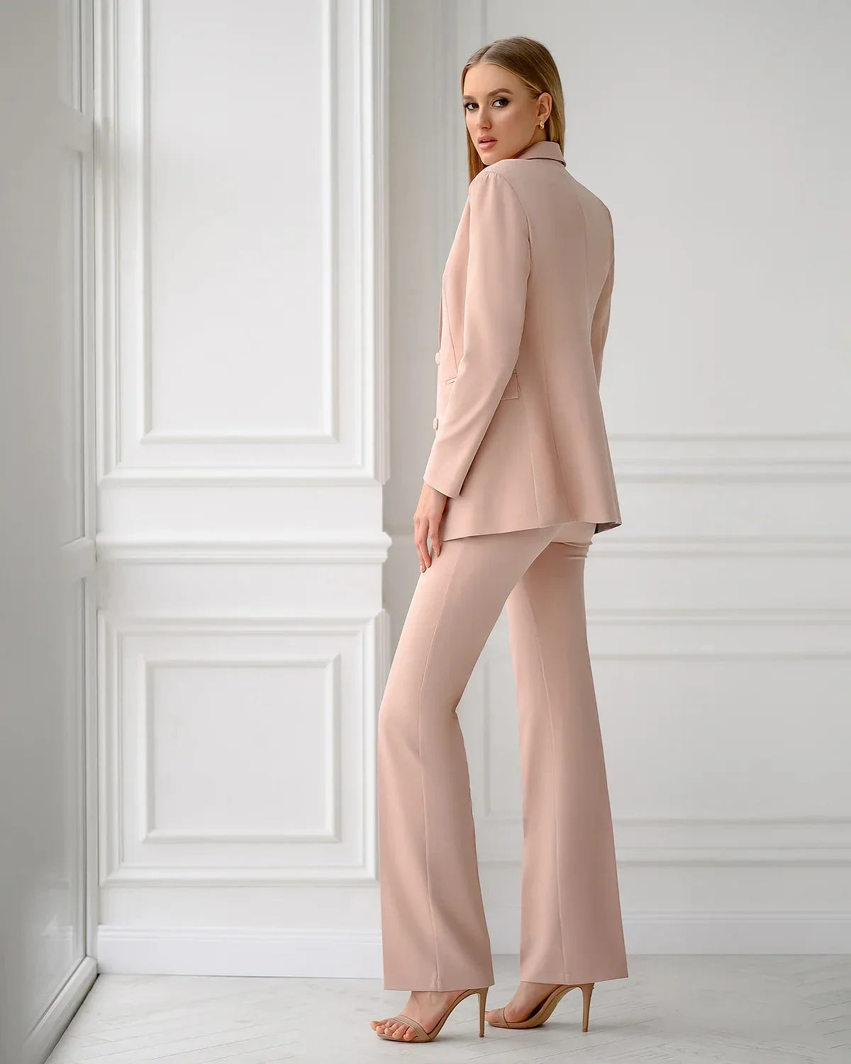 Costume pour femmes 3 pièces ensemble affaires décontracté bureau travail tenues veste + gilet + pantalon élégant femmes costume personnaliser