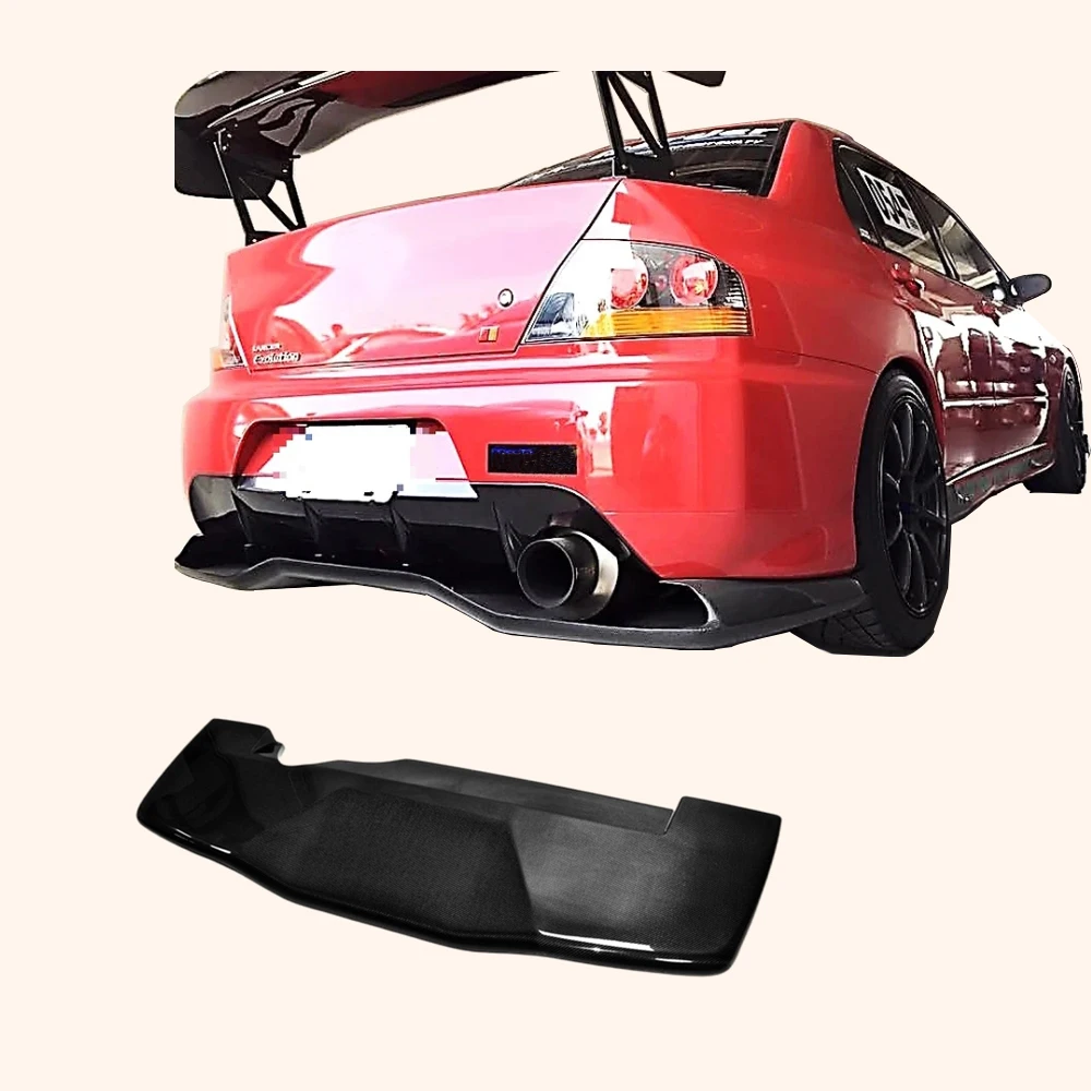 

For Mitsubishi Evolution Evo 9 Votex Jdm Rear Under Diffuser (Also Fit 06-11 Civic Fd) Carbon Fiber