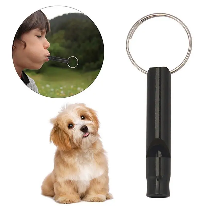 Adjustable metal ultrasonic dog whistle Silent Dog Whistle pet training dog whistle Portable Dog Training Tools Pet Supplies - view 2