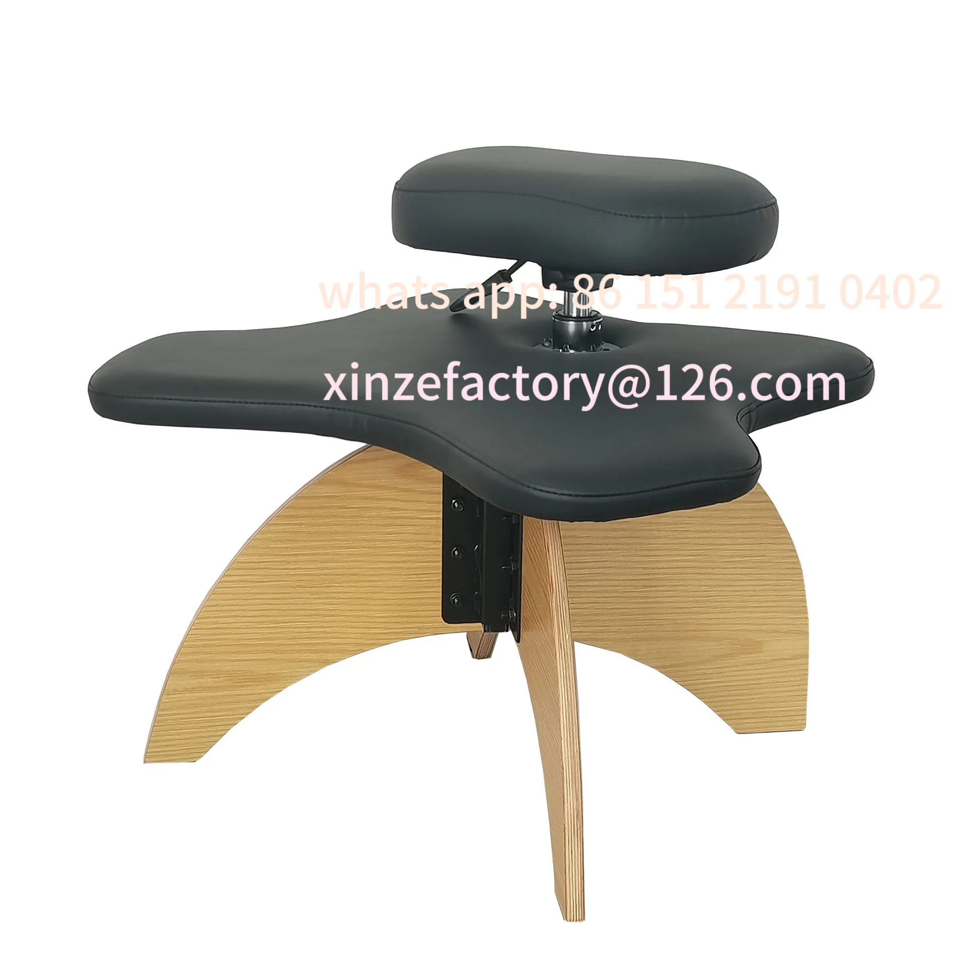 

Customizable sitting or not sitting cross-legged chair wooden leg automatic lifting and lowering enlarged seat cushion can kneel