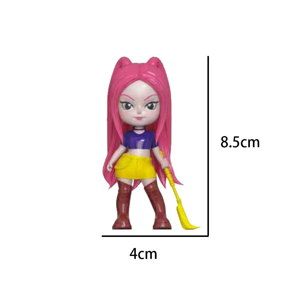 Kpop الشيطان هنتر صندوق 1-12 قطعة تمثال صغير تحصيل سطح المكتب زينة مروحة هدية فكرة متعة تجربة فتح الملاكمة