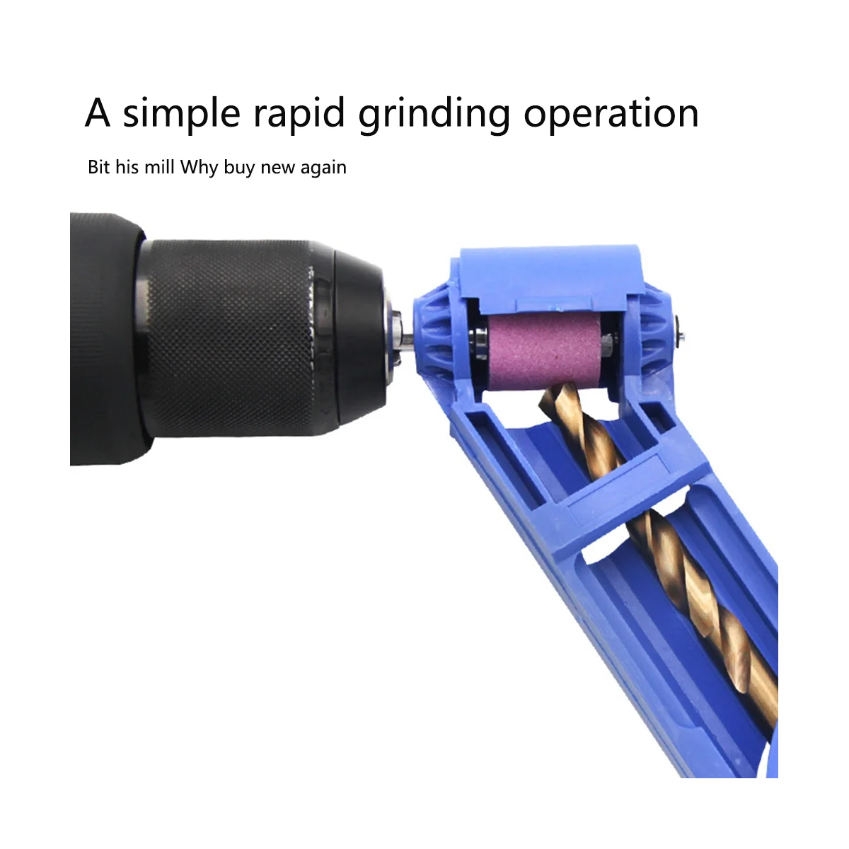 Portable Grinder Electric Drill Grinder Grinding Wheel Grinder Twist Drill Grinder Multifunctional Repair Tool