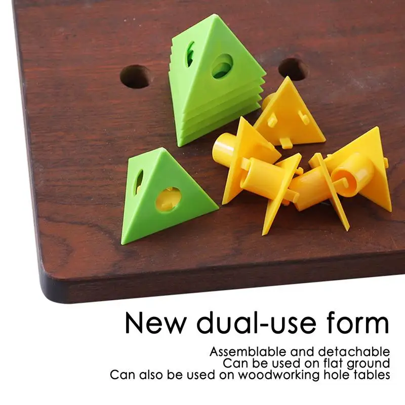 6 шт., подставки для рисования пирамиды из акрила и эпоксидной смолы