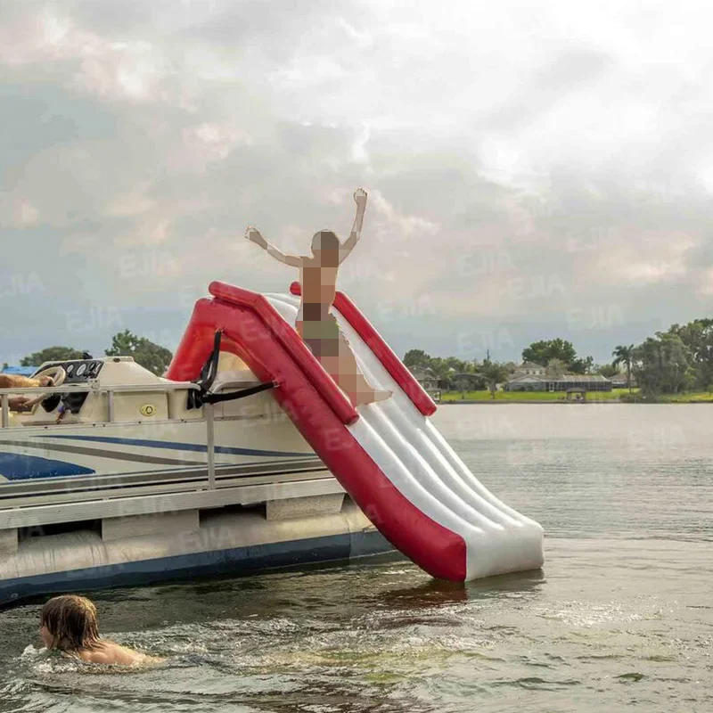 Newly Upgraded Outdoor Adult Waterslide Commercial Children Floating Obstacle Course Sports Games Water Park